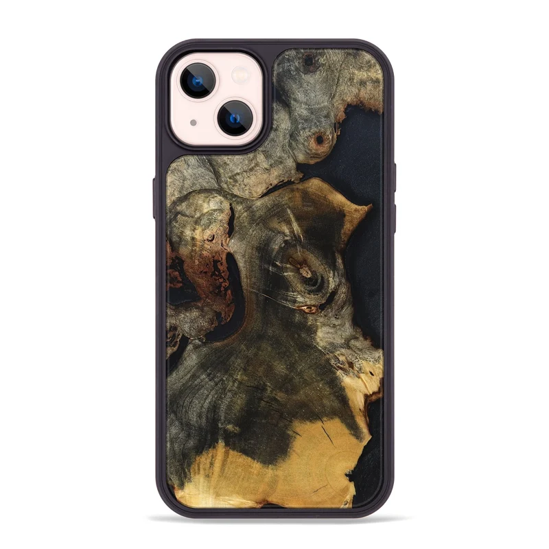 iPhone 14 Plus Wood Phone Case - Ismael (Wood Burl, 829745)