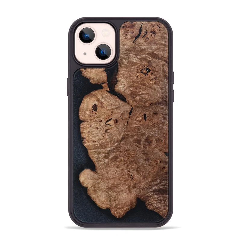 iPhone 14 Plus Wood Phone Case - Darwin (Wood Burl, 829746)