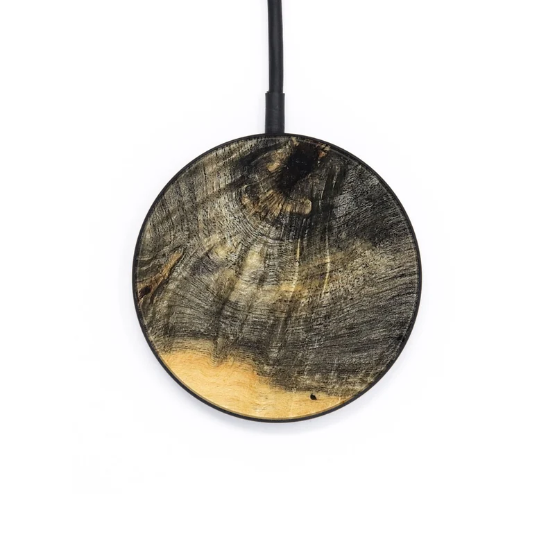 Circle Wood Wireless Charger - Arnold (Wood Burl, 829747)