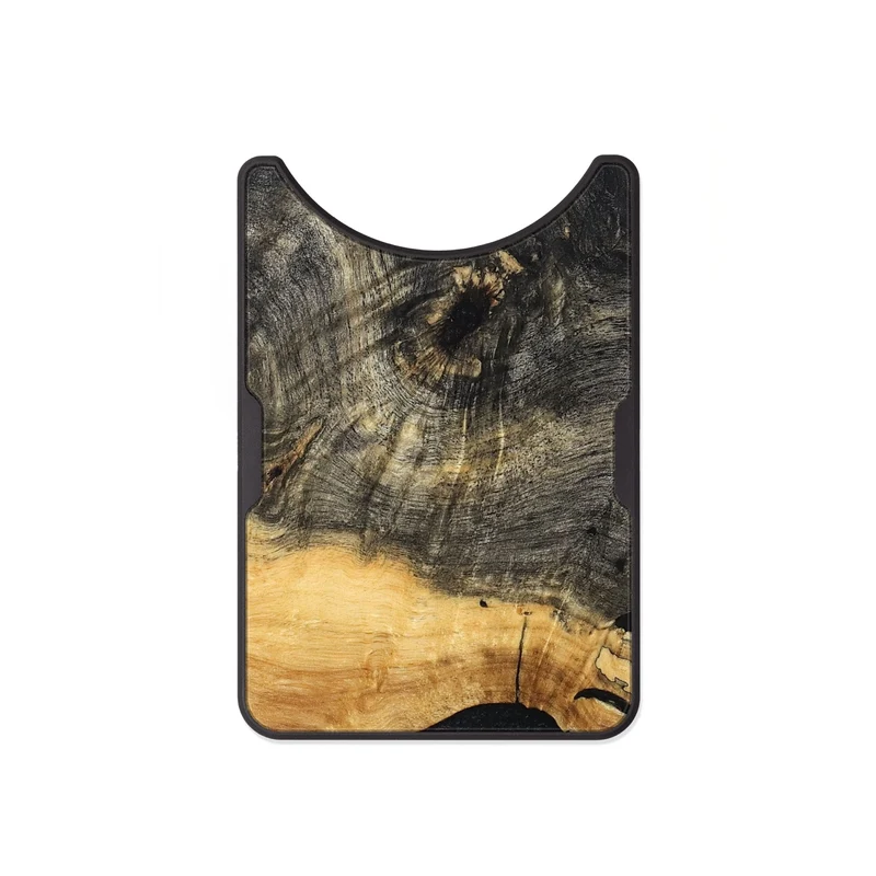 Alloy Wood Wallet - Arnold (Wood Burl, 829747)