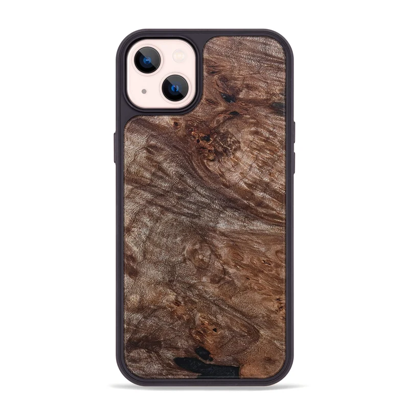 iPhone 14 Plus Wood Phone Case - Breana (Wood Burl, 829749)