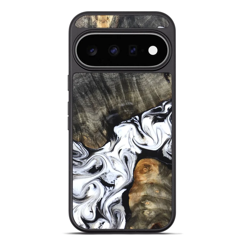 Pixel 11 Pro XL Wood Phone Case - Deidre (Black & White, 829735)