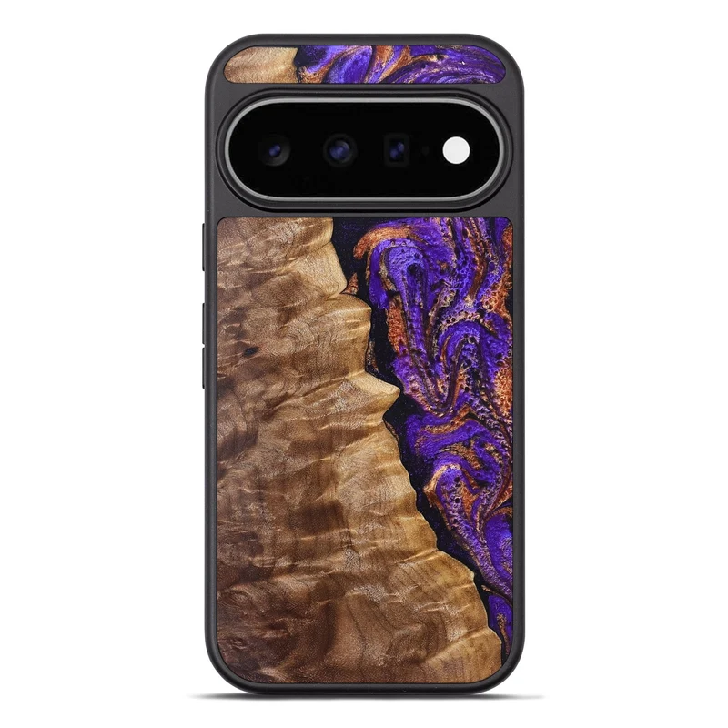 Pixel 11 Pro XL Wood Phone Case - Leanna (Purple, 829732)