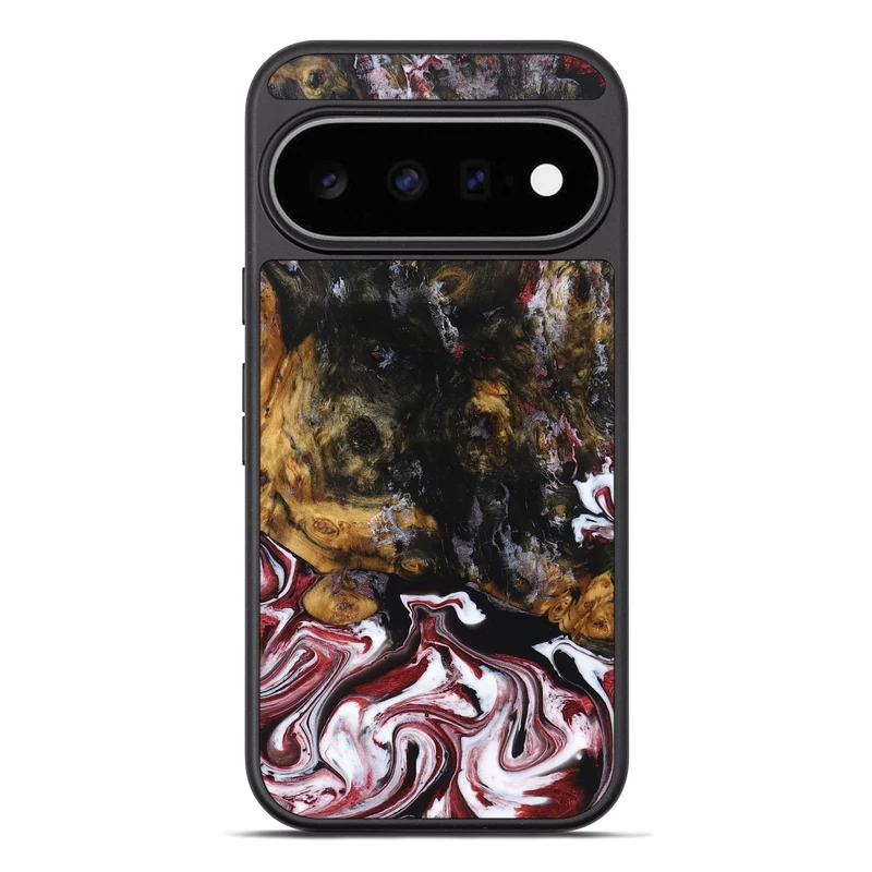Pixel 11 Pro XL Wood Phone Case - Jess (Red, 829733)