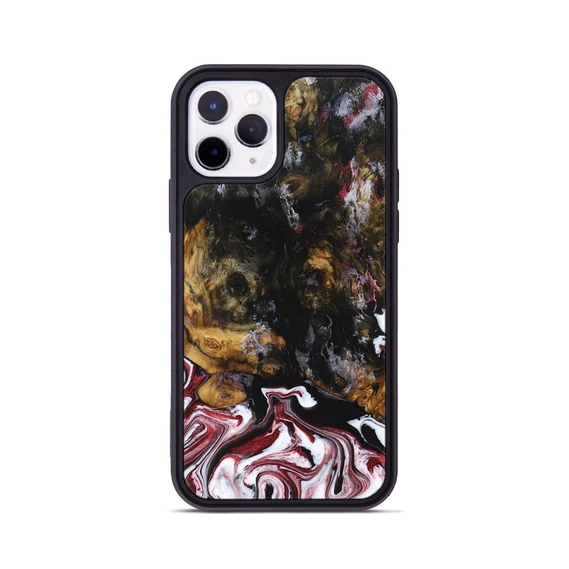 iPhone 11 Pro Wood Phone Case - Jess (Red, 829733)