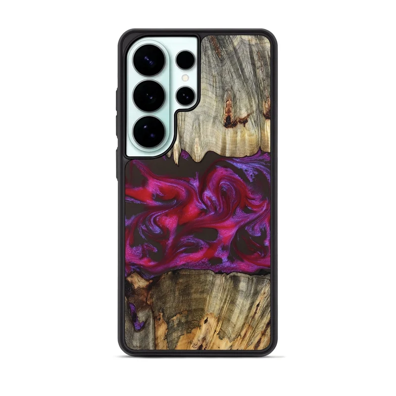 Galaxy S26 Ultra Wood Phone Case - Jaylen (Red, 829716)