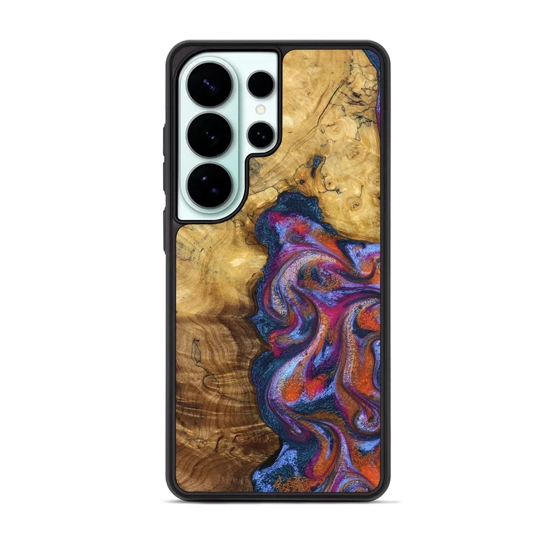 Galaxy S26 Ultra Wood Phone Case - Carroll (Blue, 829670)