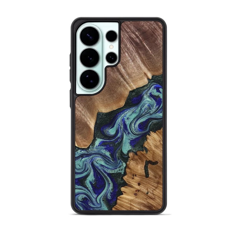 Galaxy S26 Ultra Wood Phone Case - Dorene (Green, 829694)