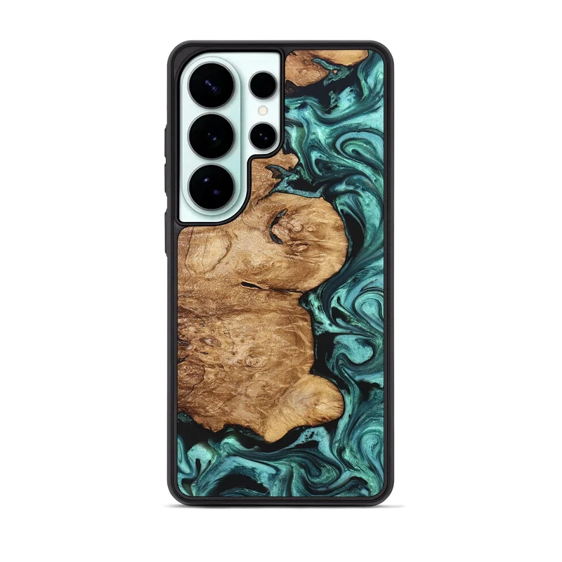 Galaxy S26 Ultra Wood Phone Case - Kaeli (Green, 829696)