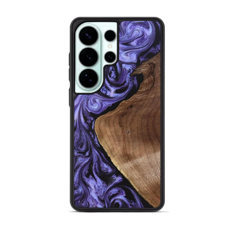 Galaxy S26 Ultra Wood Phone Case - Scot (Purple, 829729)