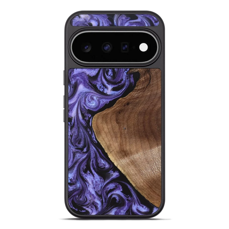 Pixel 11 Pro XL Wood Phone Case - Scot (Purple, 829729)
