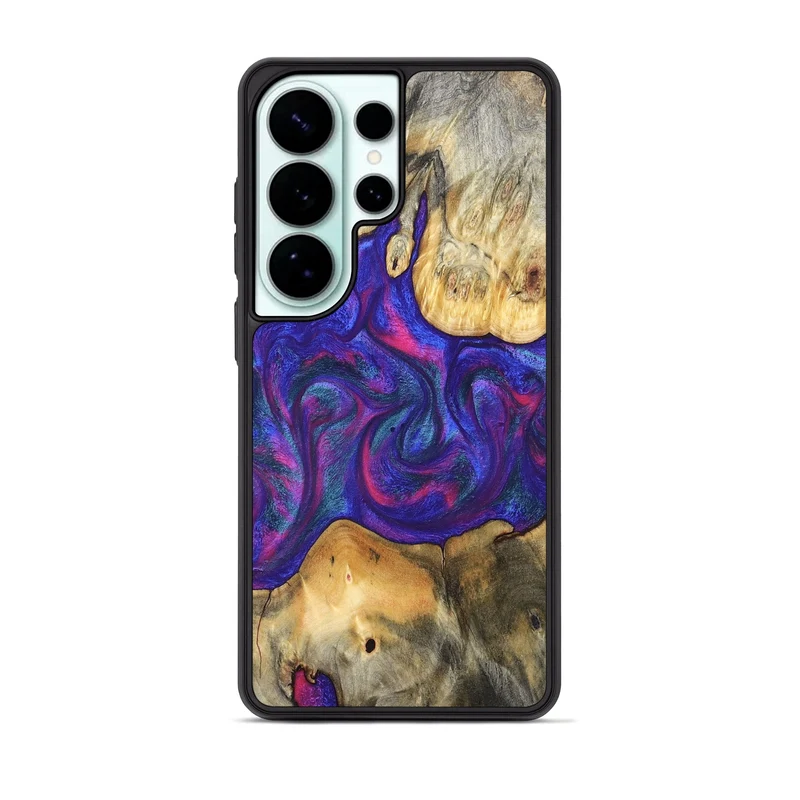 Galaxy S26 Ultra Wood Phone Case - Donie (Purple, 829728)