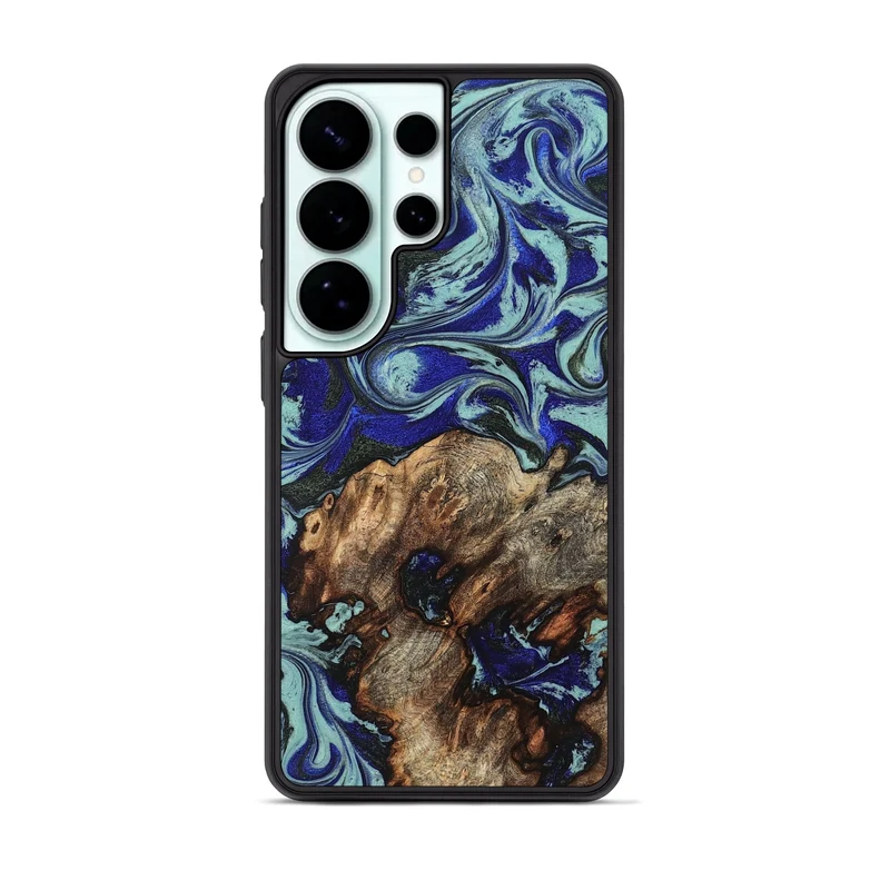 Galaxy S26 Ultra Wood Phone Case - Jairo (Blue, 829422)