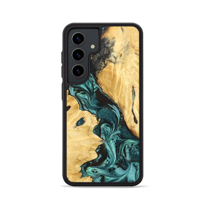 Galaxy S24 Wood Phone Case - Sol (Green, 829426)