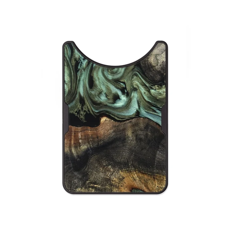 Alloy Wood Wallet - Solana (Green, 829691)