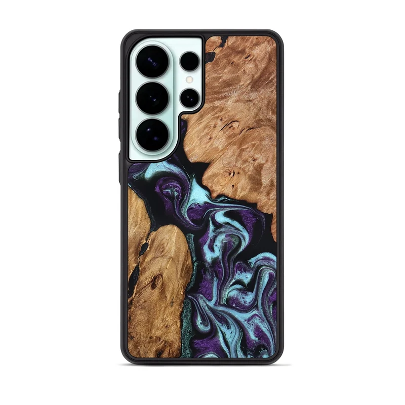 Galaxy S26 Ultra Wood Phone Case - Brixton (Purple, 829702)