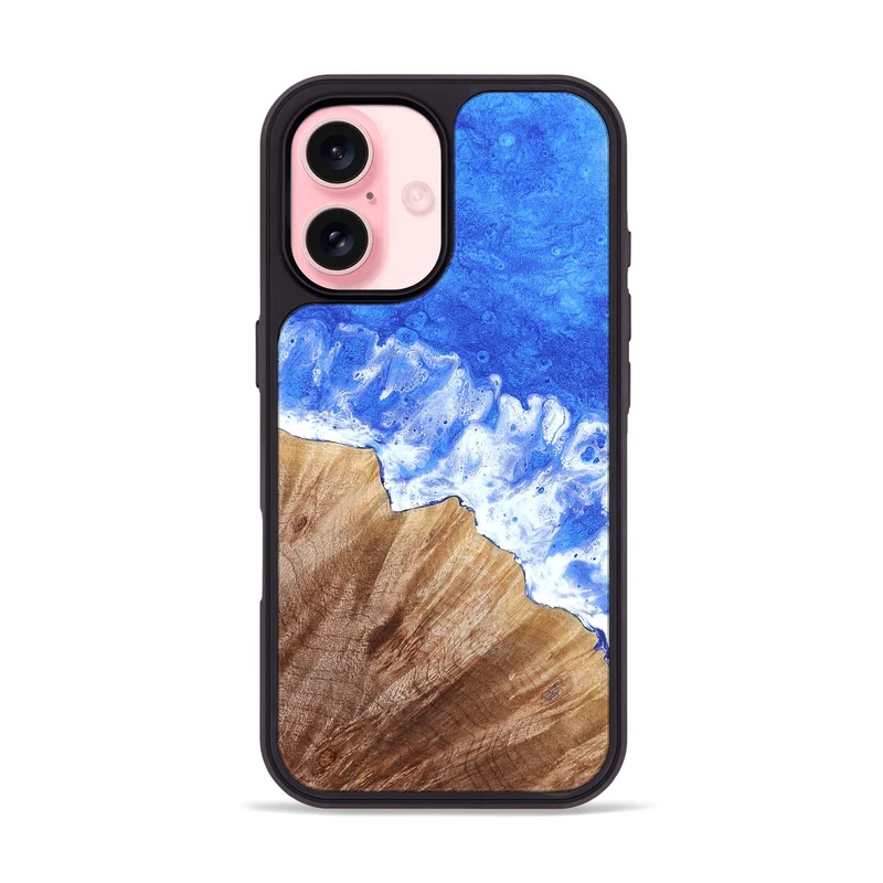 iPhone 16 Wood Phone Case - Carlene (Coastal, 829648)