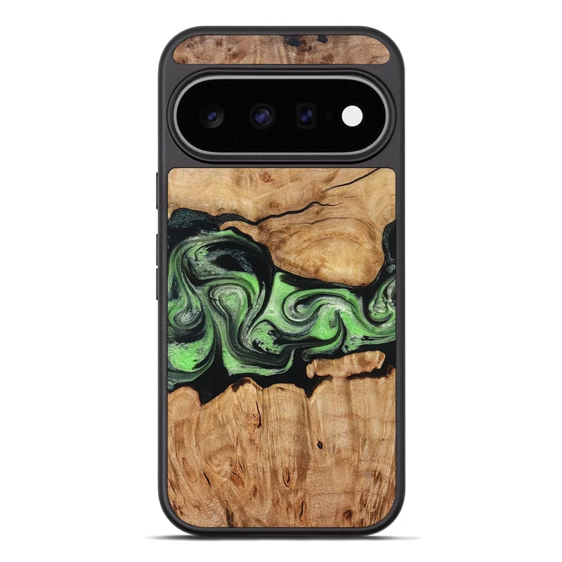 Pixel 11 Pro XL Wood Phone Case - Kyree (Green, 829701)