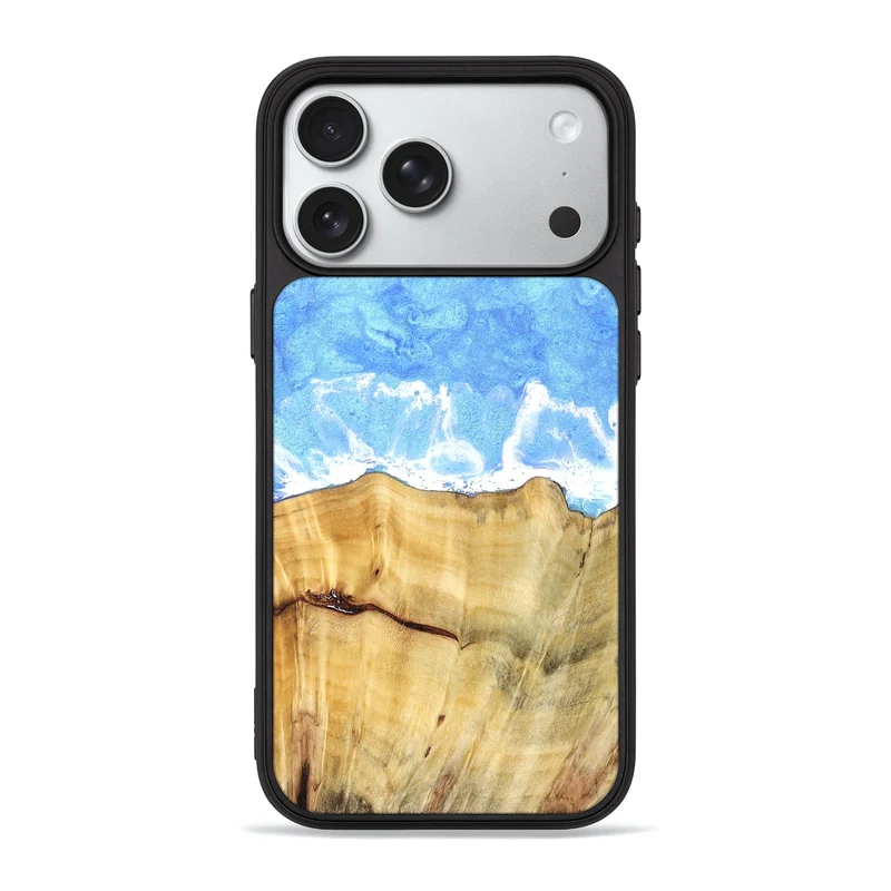 iPhone 18 Pro Max Wood Phone Case - Maybell (Coastal, 829681)