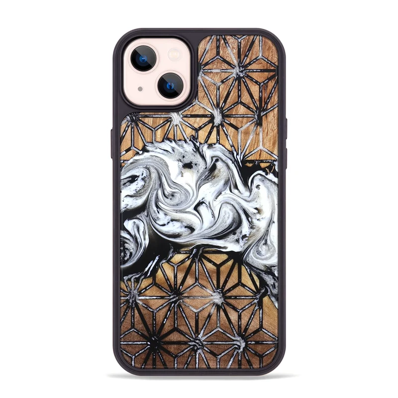 iPhone 14 Plus Wood Phone Case - Kennedy (Pattern, 829674)