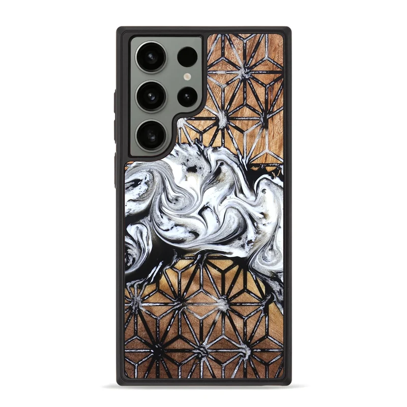 Galaxy S23 Ultra Wood Phone Case - Kennedy (Pattern, 829674)