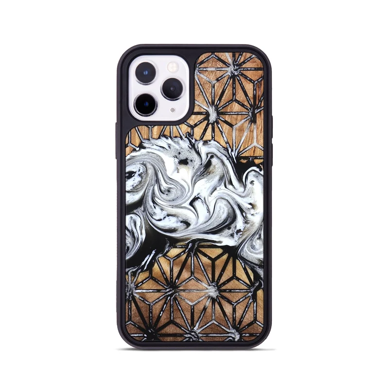 iPhone 11 Pro Wood Phone Case - Kennedy (Pattern, 829674)