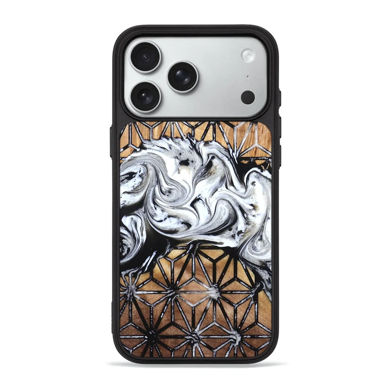 iPhone 18 Pro Max Wood Phone Case - Kennedy (Pattern, 829674)
