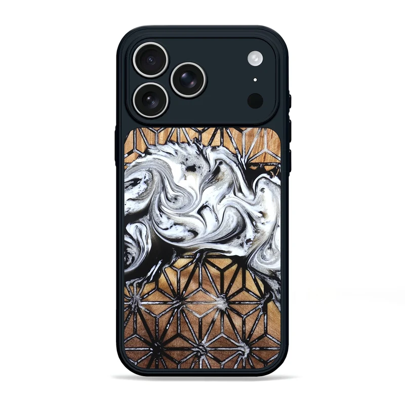 iPhone 17 Pro Max Wood Phone Case - Kennedy (Pattern, 829674)