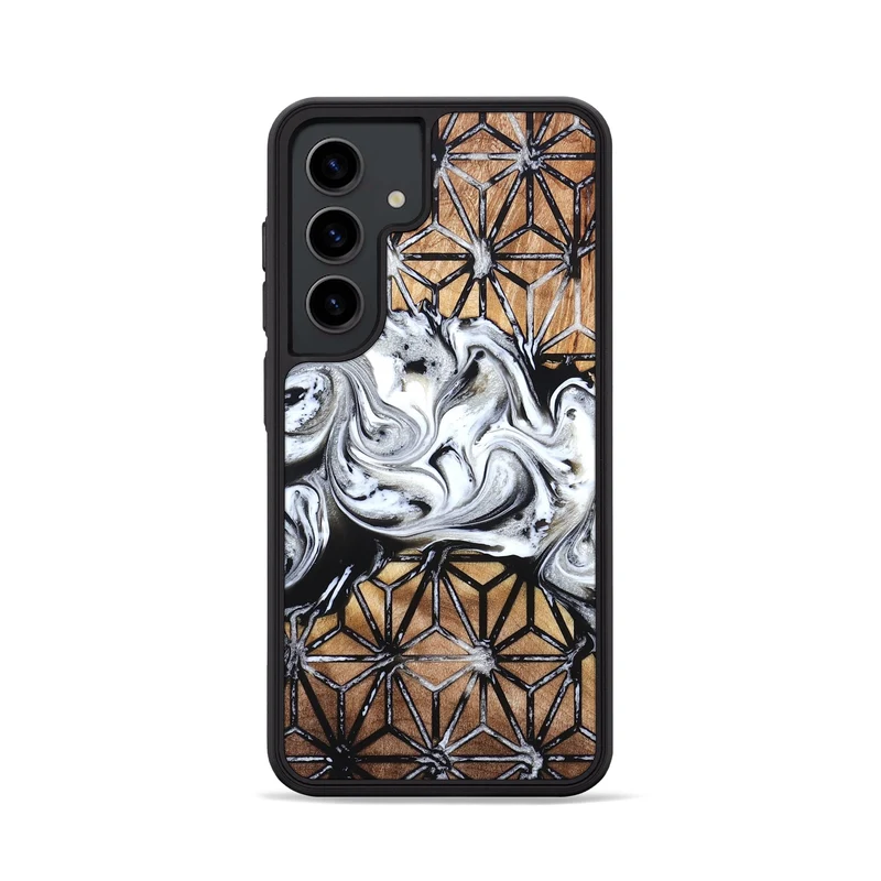 Galaxy S24 Wood Phone Case - Kennedy (Pattern, 829674)