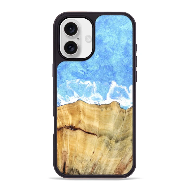 iPhone 16 Plus Wood Phone Case - Maybell (Coastal, 829681)