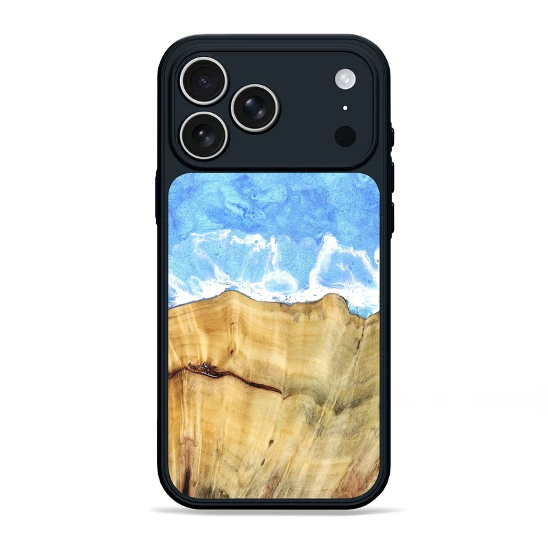iPhone 17 Pro Max Wood Phone Case - Maybell (Coastal, 829681)