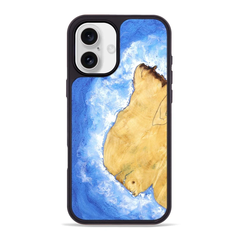 iPhone 16 Plus Wood Phone Case - Tad (Coastal, 829680)
