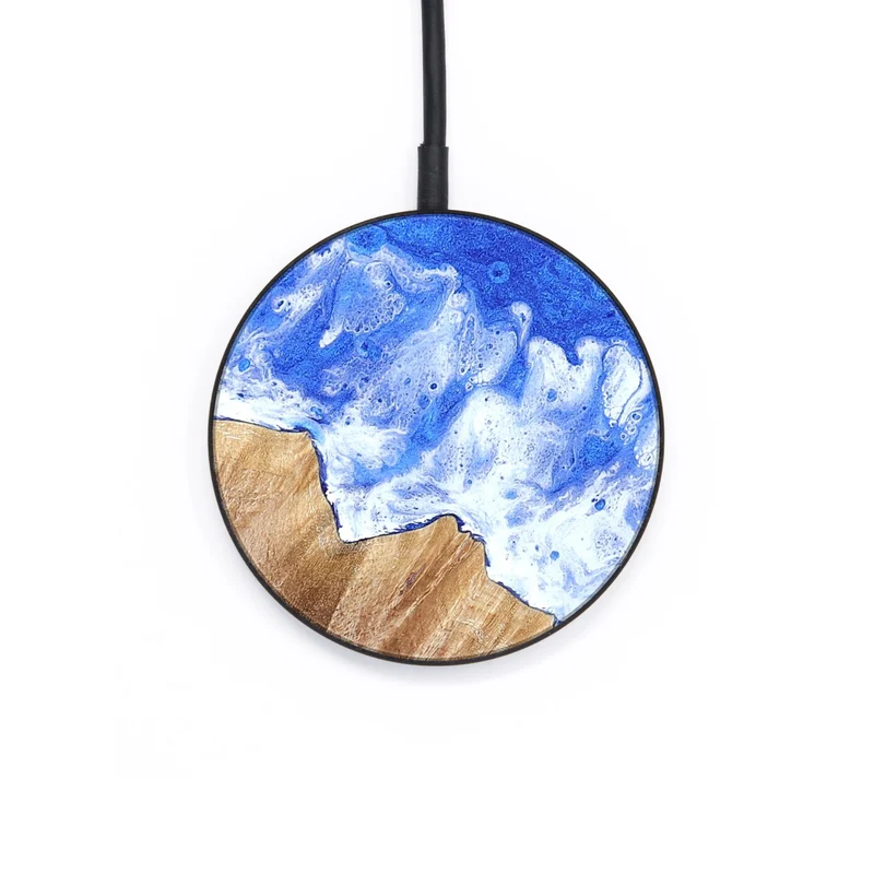 Circle Wood Wireless Charger - Carlene (Coastal, 829648)