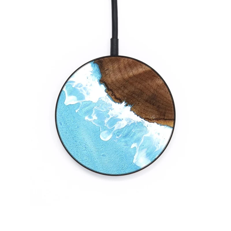 Circle Wood Wireless Charger - Novalee (Coastal, 829647)