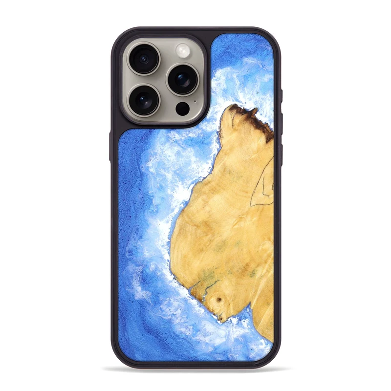 iPhone 15 Pro Max Wood Phone Case - Tad (Coastal, 829680)