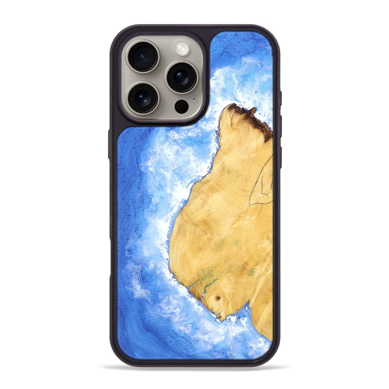iPhone 16 Pro Max Wood Phone Case - Tad (Coastal, 829680)