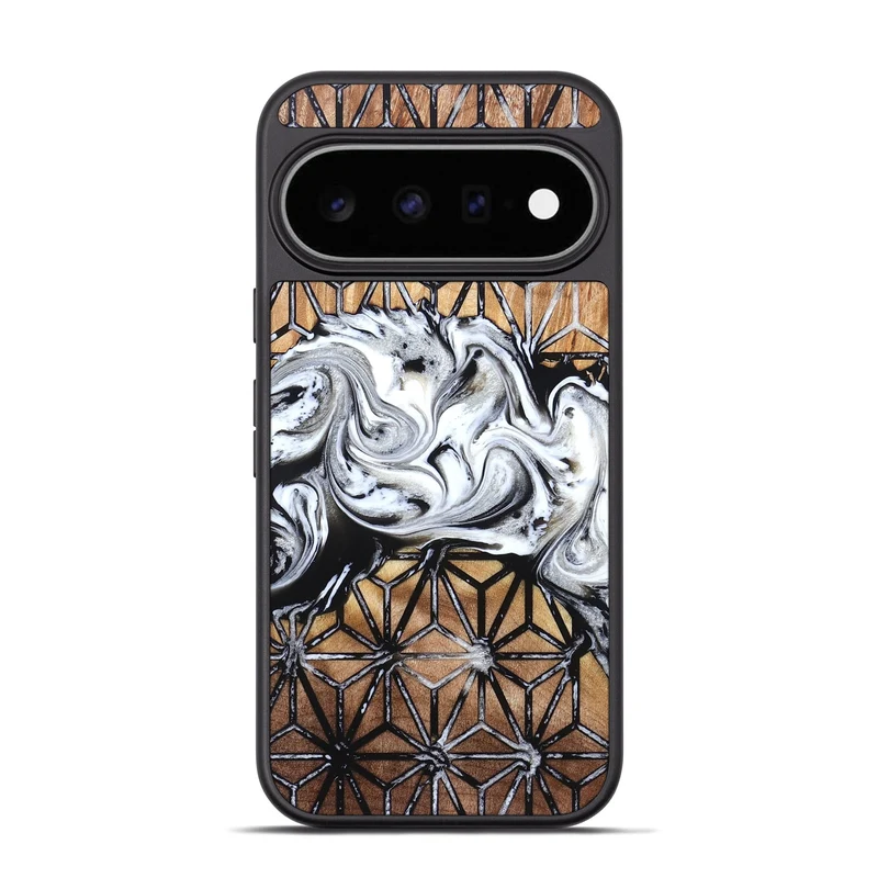 Pixel 11 Pro Wood Phone Case - Kennedy (Pattern, 829674)