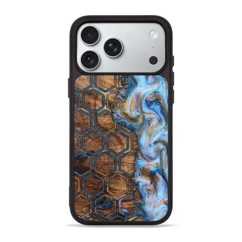 iPhone 18 Pro Max Wood Phone Case - Rosanne (Pattern, 829672)