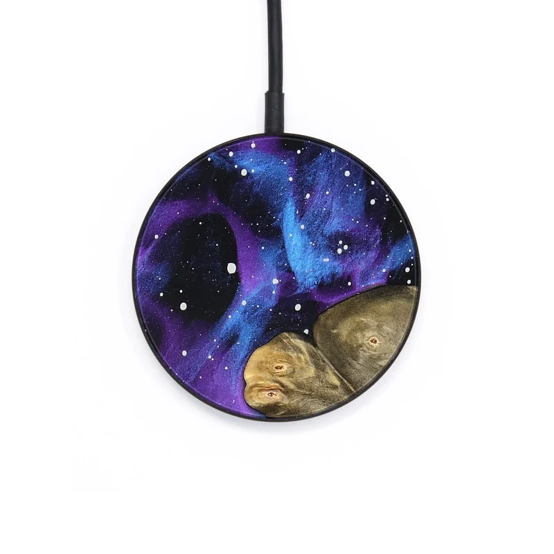 Circle Wood Wireless Charger - Kamiyah (Cosmos, 829634)