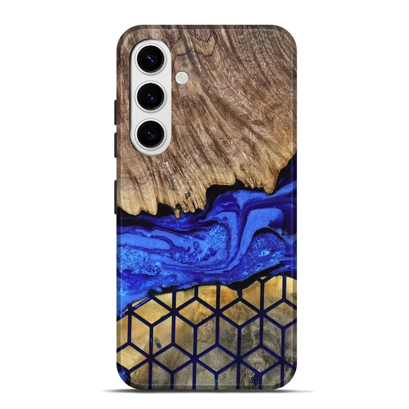 Galaxy S25 Plus Wood Live Edge Phone Case - Vesta (Pattern, 829498)