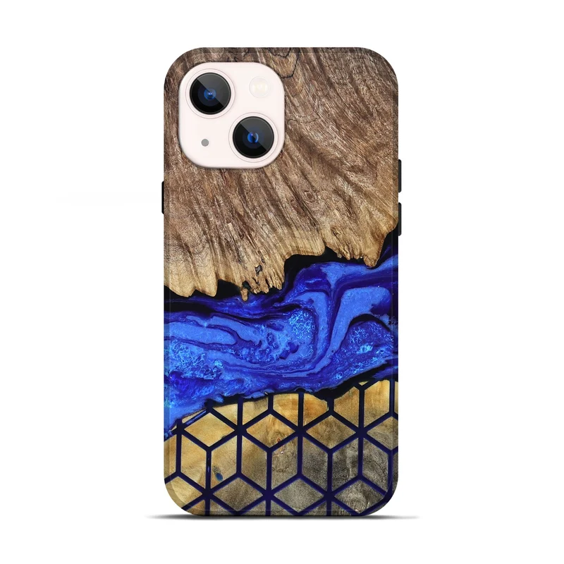 iPhone 13 Wood Live Edge Phone Case - Vesta (Pattern, 829498)