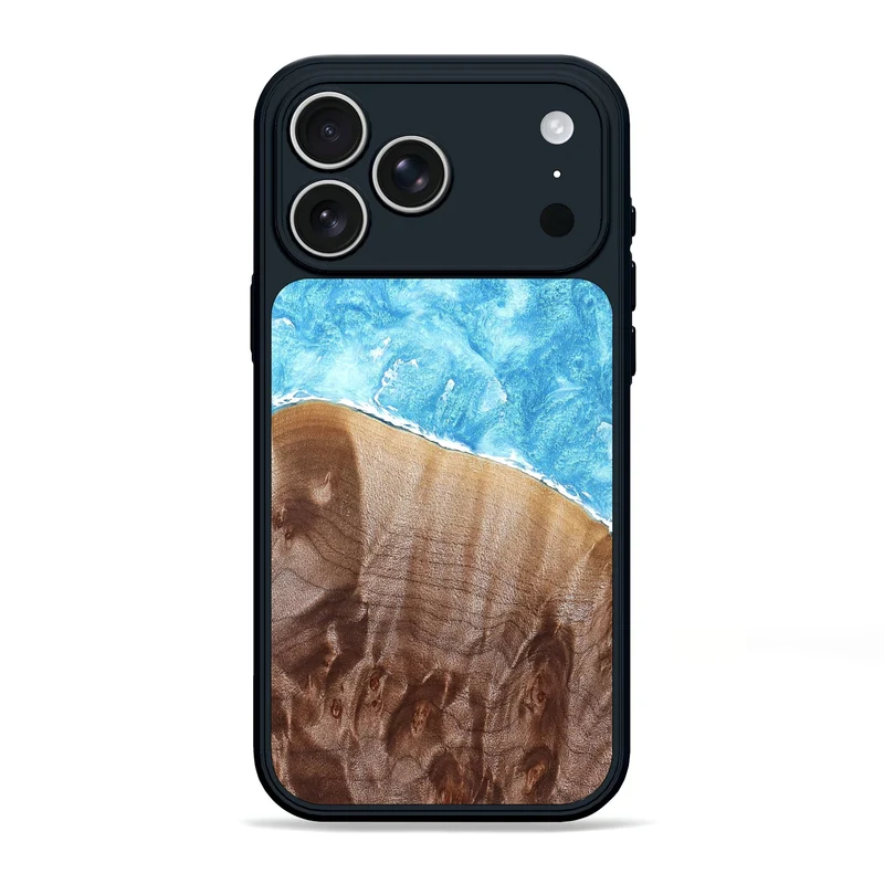 iPhone 17 Pro Max Wood Phone Case - Elenora (Coastal, 829651)
