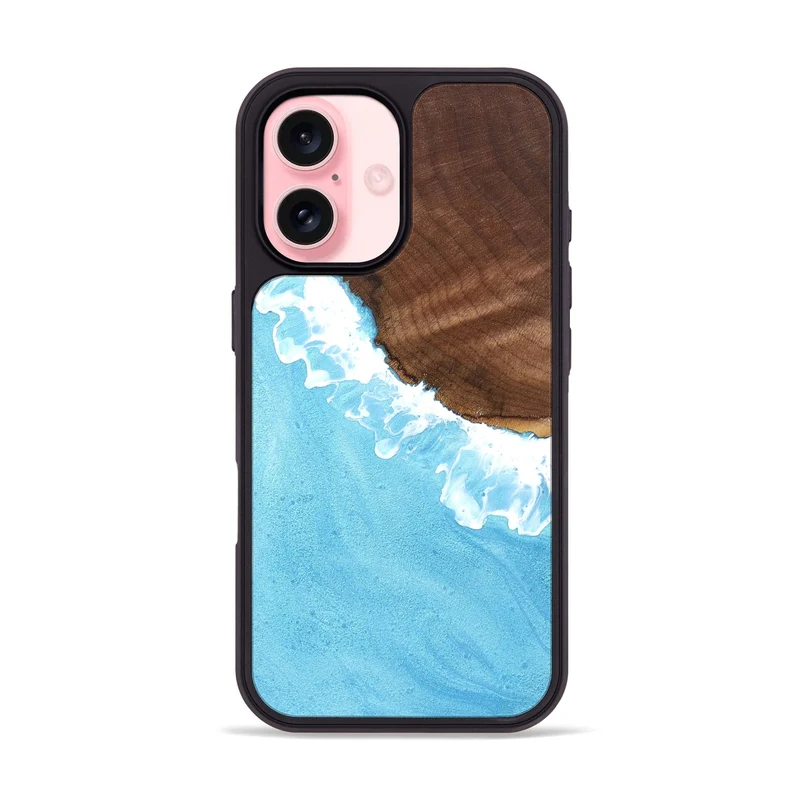 iPhone 16 Wood Phone Case - Novalee (Coastal, 829647)