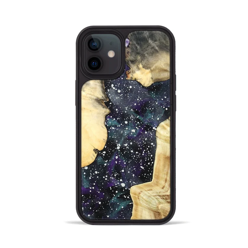 iPhone 12 Wood Phone Case - Angelia (Cosmos, 829637)