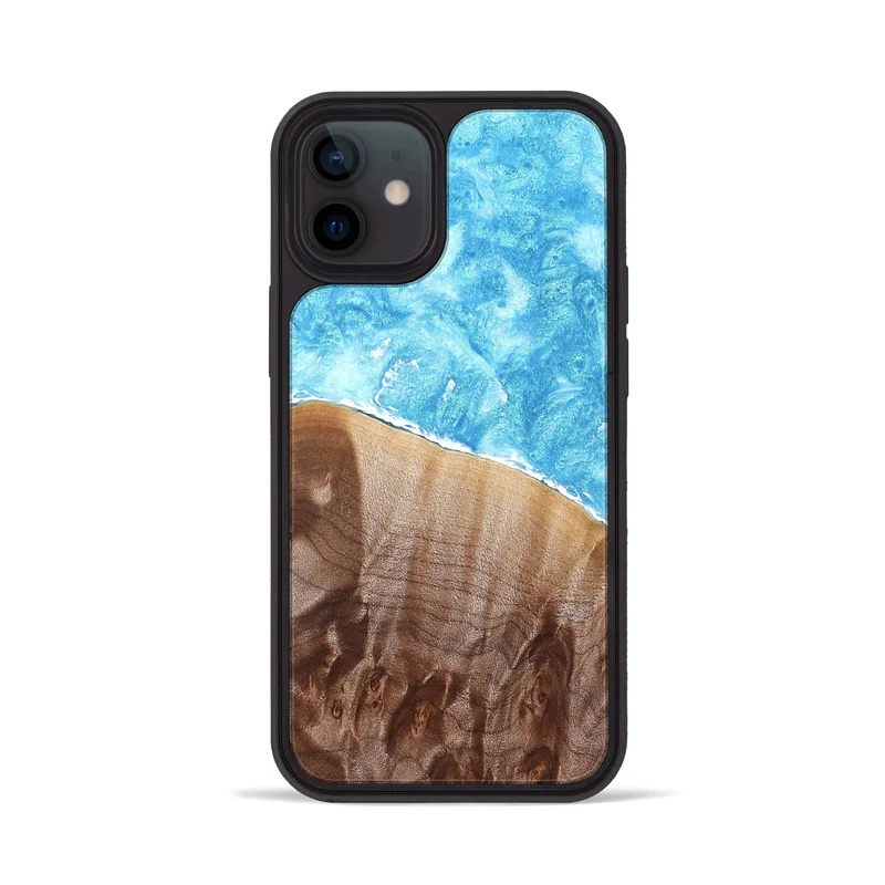iPhone 12 Wood Phone Case - Elenora (Coastal, 829651)
