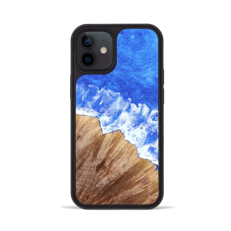 iPhone 12 Wood Phone Case - Carlene (Coastal, 829648)
