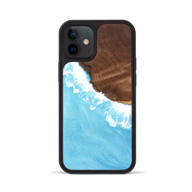 iPhone 12 Wood Phone Case - Novalee (Coastal, 829647)