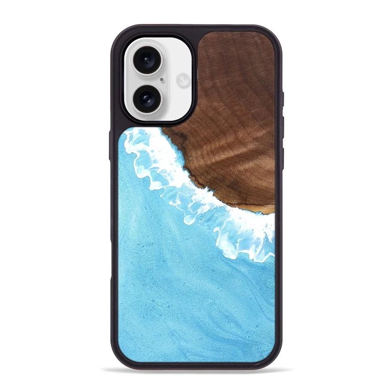 iPhone 16 Plus Wood Phone Case - Novalee (Coastal, 829647)