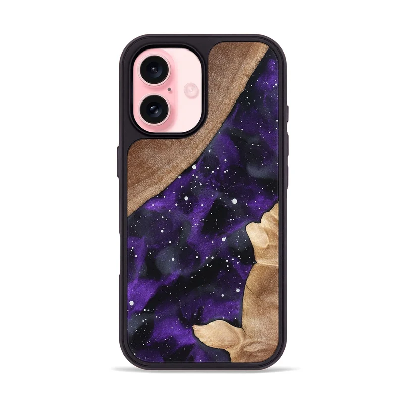 iPhone 16 Wood Phone Case - Henley (Cosmos, 829632)