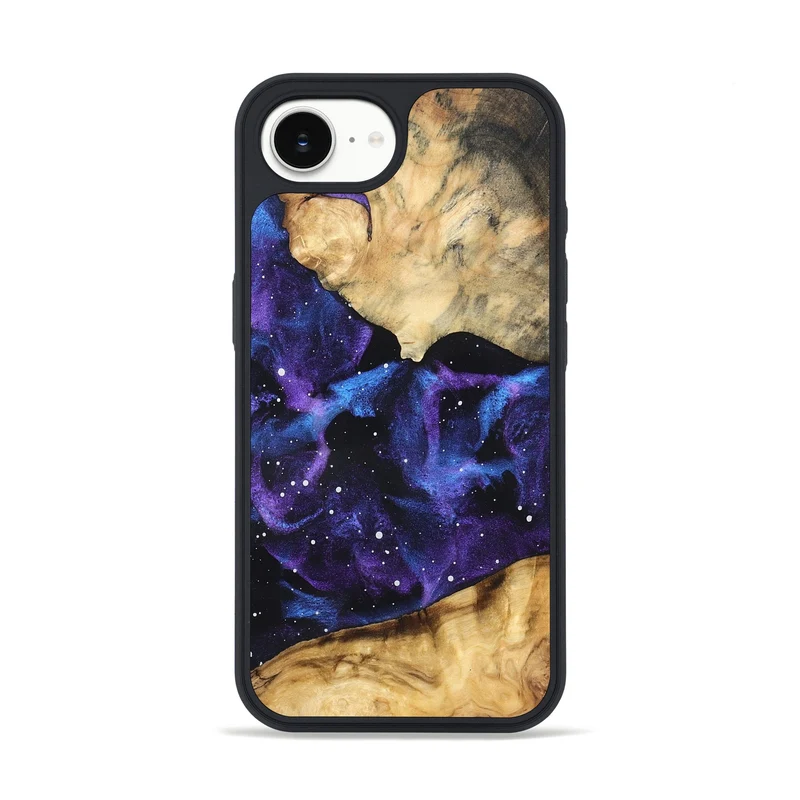 iPhone 16e Wood Phone Case - Rebeca (Cosmos, 829635)